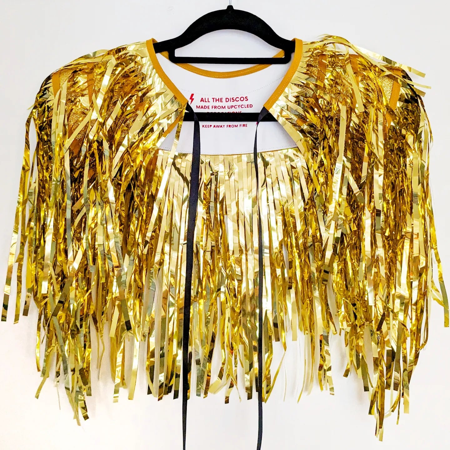 Disco Party Cape - Gold