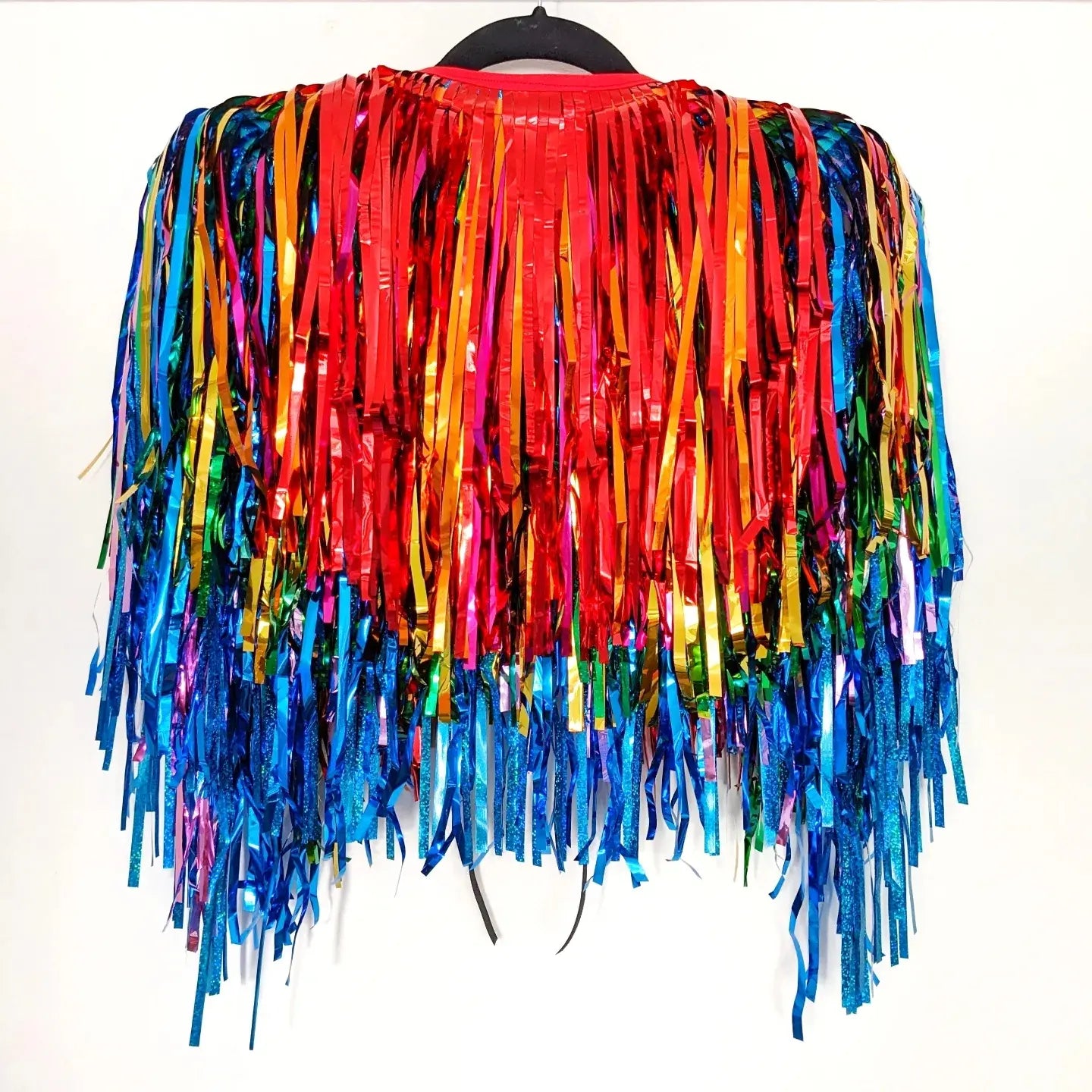 Disco Party Cape - Rainbow Cascade