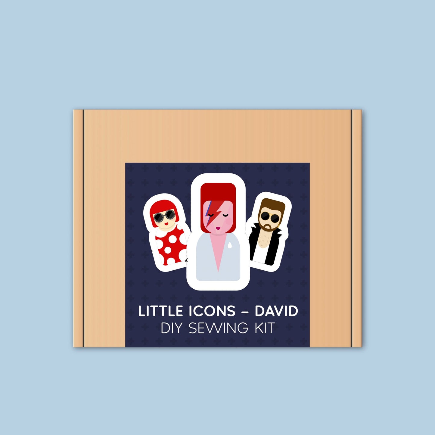 DIY sew kit - Bowie (Aladdin Sane) - Little Icons