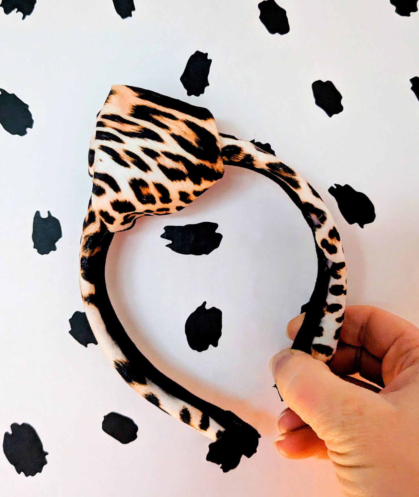 Knotted Hairband - Leopard Print