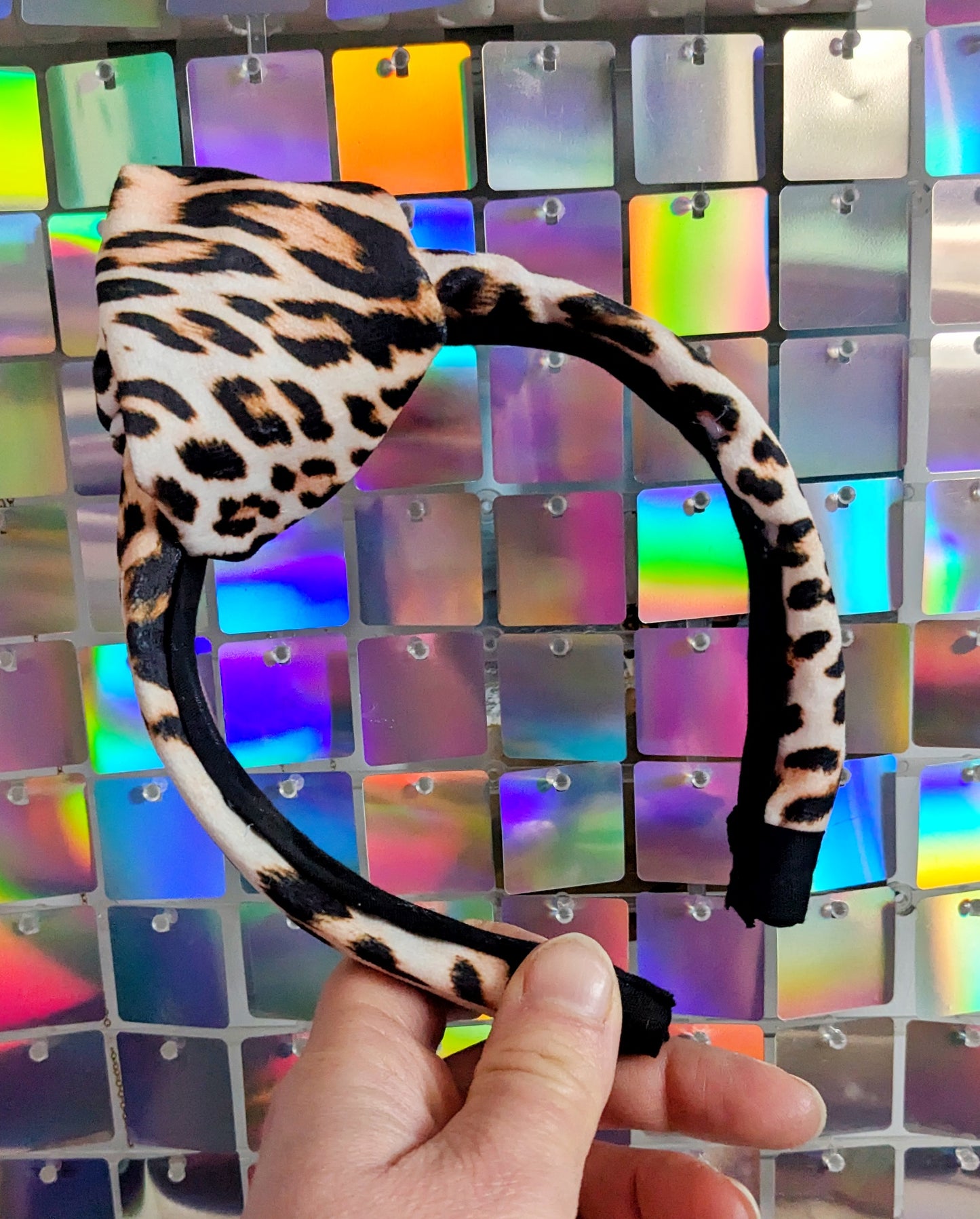 Knotted Hairband - Leopard Print